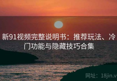 新91视频完整说明书：推荐玩法、冷门功能与隐藏技巧合集