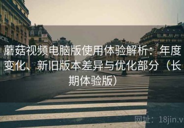 蘑菇视频电脑版使用体验解析：年度变化、新旧版本差异与优化部分（长期体验版）