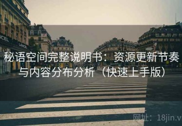 秘语空间完整说明书：资源更新节奏与内容分布分析（快速上手版）