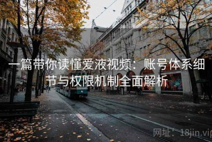 一篇带你读懂爱液视频：账号体系细节与权限机制全面解析