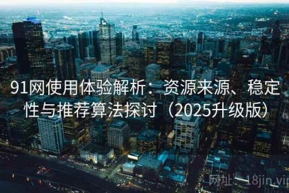 91网使用体验解析：资源来源、稳定性与推荐算法探讨（2025升级版）