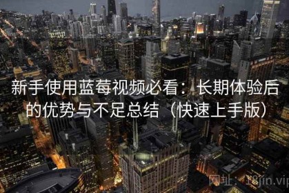 新手使用蓝莓视频必看：长期体验后的优势与不足总结（快速上手版）