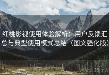 红桃影视使用体验解析：用户反馈汇总与典型使用模式总结（图文强化版）