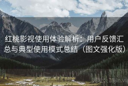 红桃影视使用体验解析：用户反馈汇总与典型使用模式总结（图文强化版）