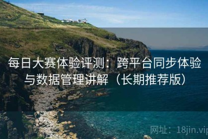 每日大赛体验评测：跨平台同步体验与数据管理讲解（长期推荐版）