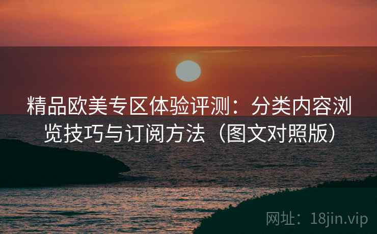 精品欧美专区体验评测:分类内容浏览技巧与订阅方法(图文对照版) 精品欧美专区体验评测:分类内容浏览技巧与订阅方法(图文对照版)